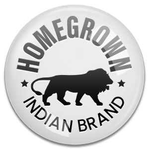 Homegrown brand, designed and made in India