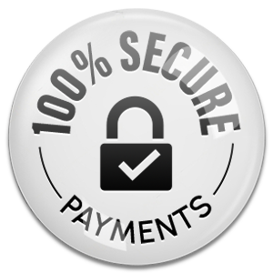 100% safe and secure online payments
