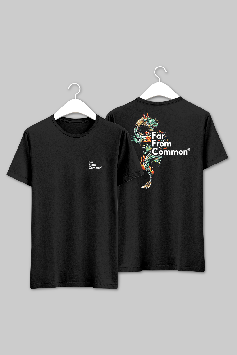 Dragon Unisex Black T-shirt