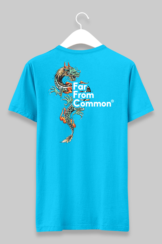 Dragon Unisex Sky Blue T-shirt