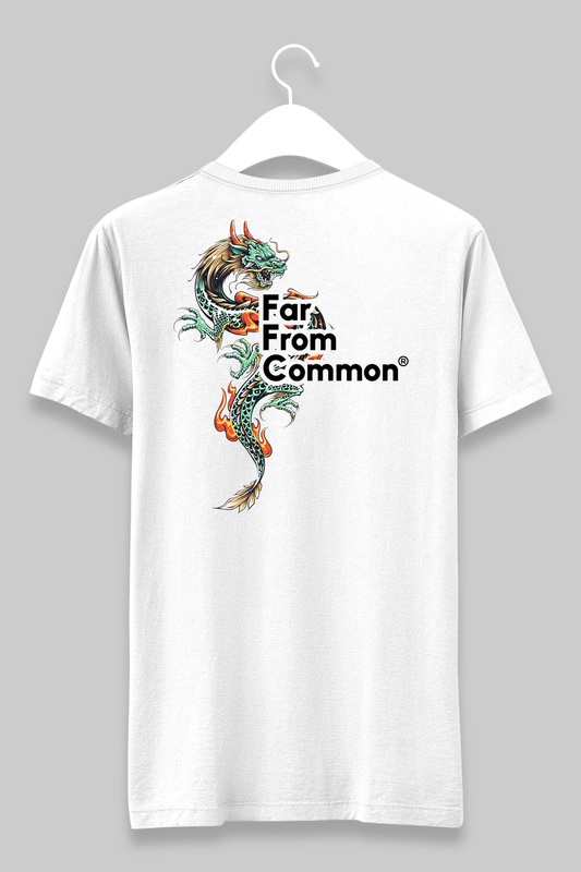 Dragon Unisex White T-shirt