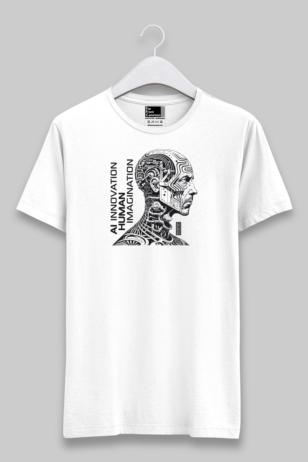 AI Innovation White Unisex T-shirt