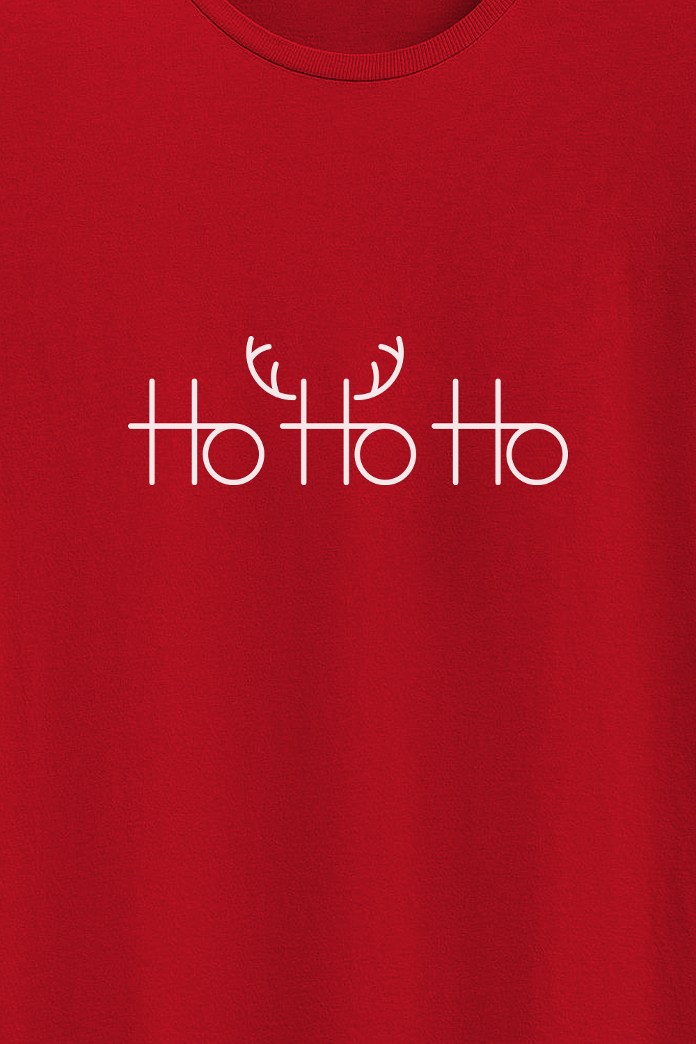 Ho Ho Ho Red Unisex T-shirt