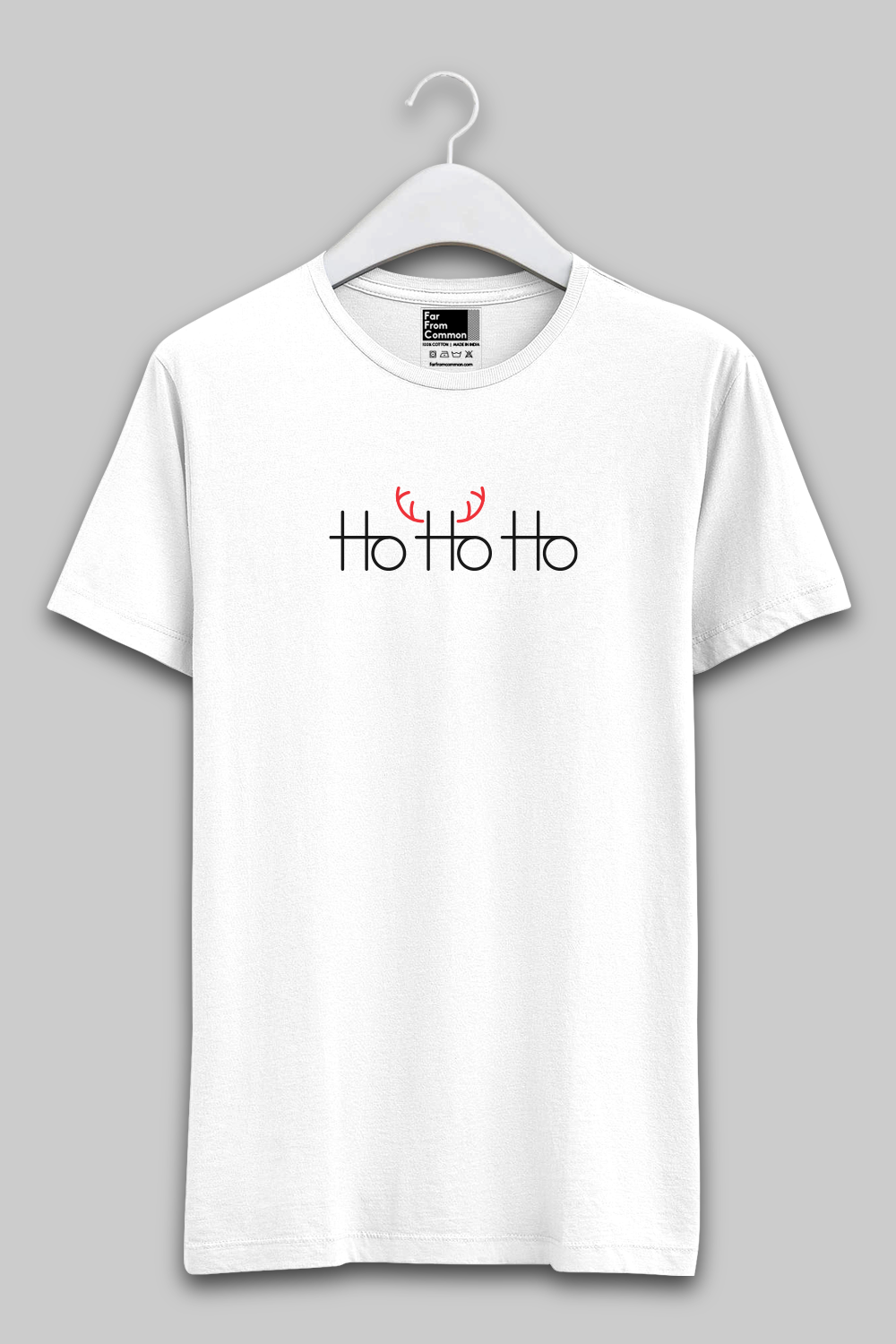 Ho Ho Ho White Unisex T-shirt