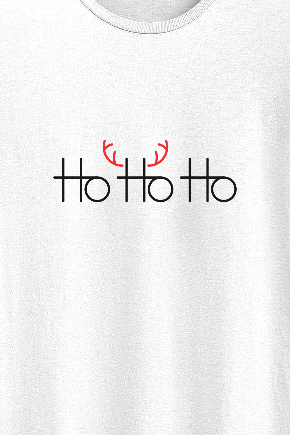 Ho Ho Ho White Unisex T-shirt