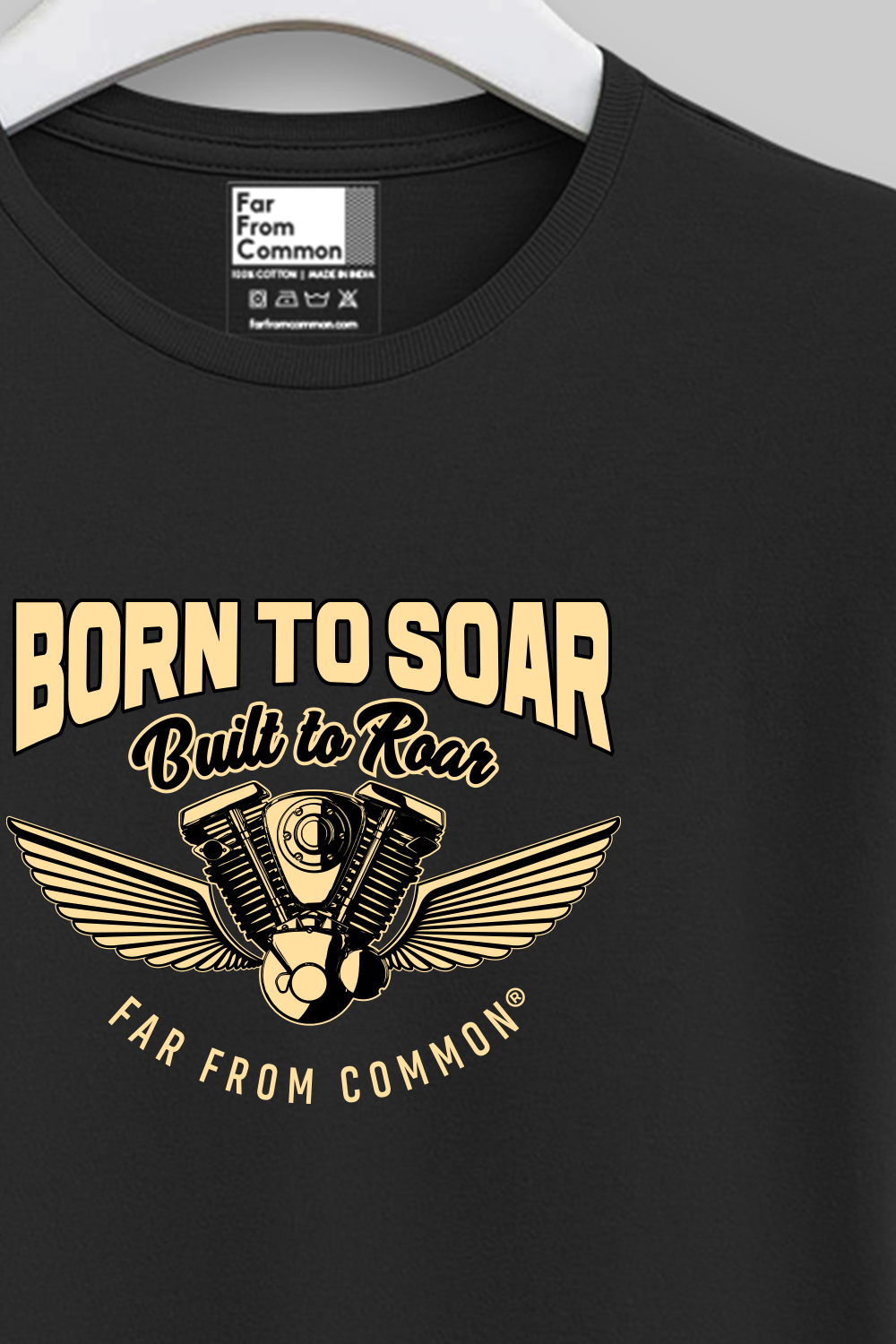 Born to Soar Black Unisex T-shirt