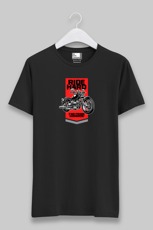 Ride Hard Black Unisex T-shirt