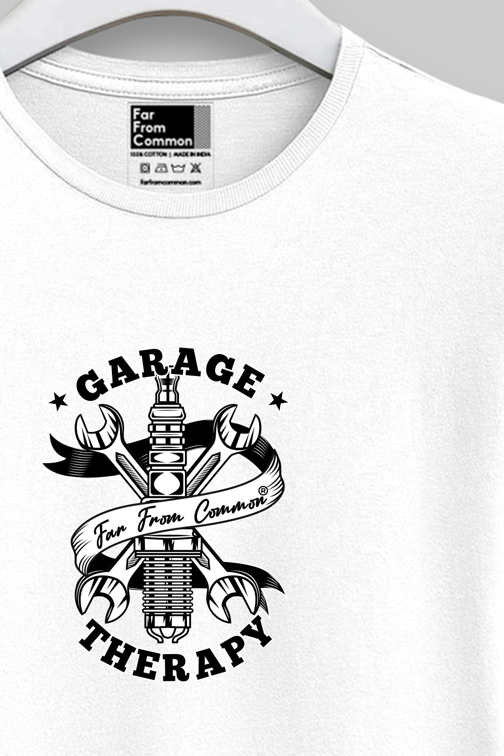 Garage Therapy White Unisex T-shirt