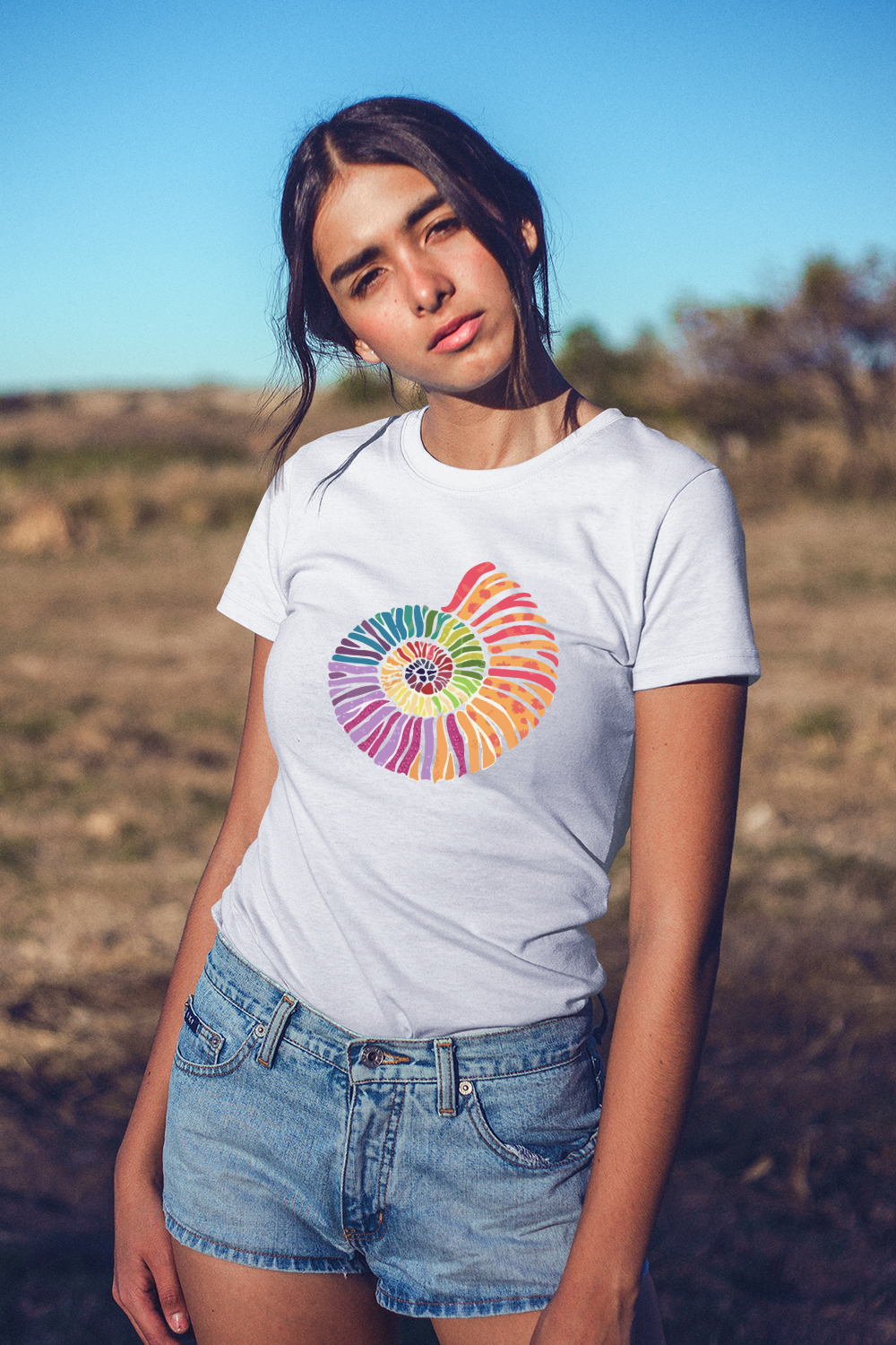 Seashell Swag White Unisex T-shirt