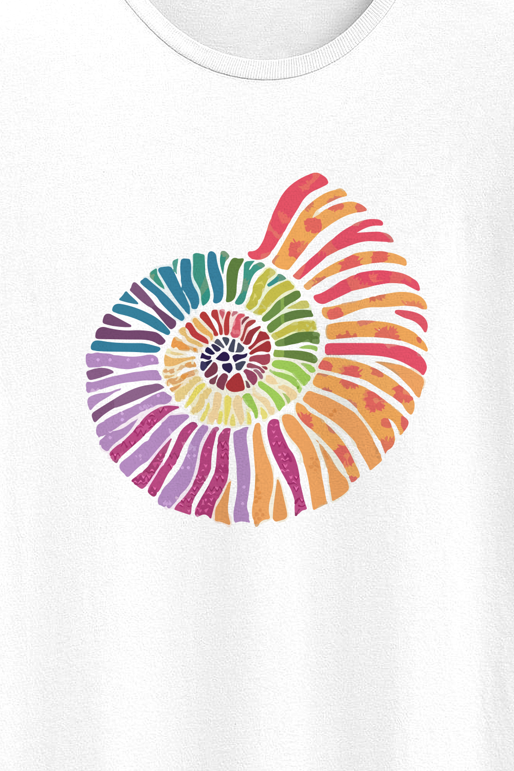 Seashell Swag White Unisex T-shirt