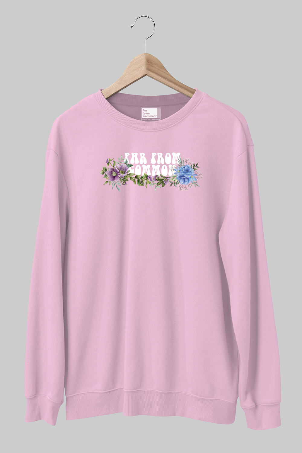 Bloom Unisex Light Pink Sweatshirt
