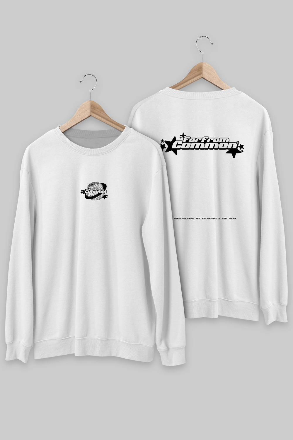 Y2K World White Unisex Sweatshirt