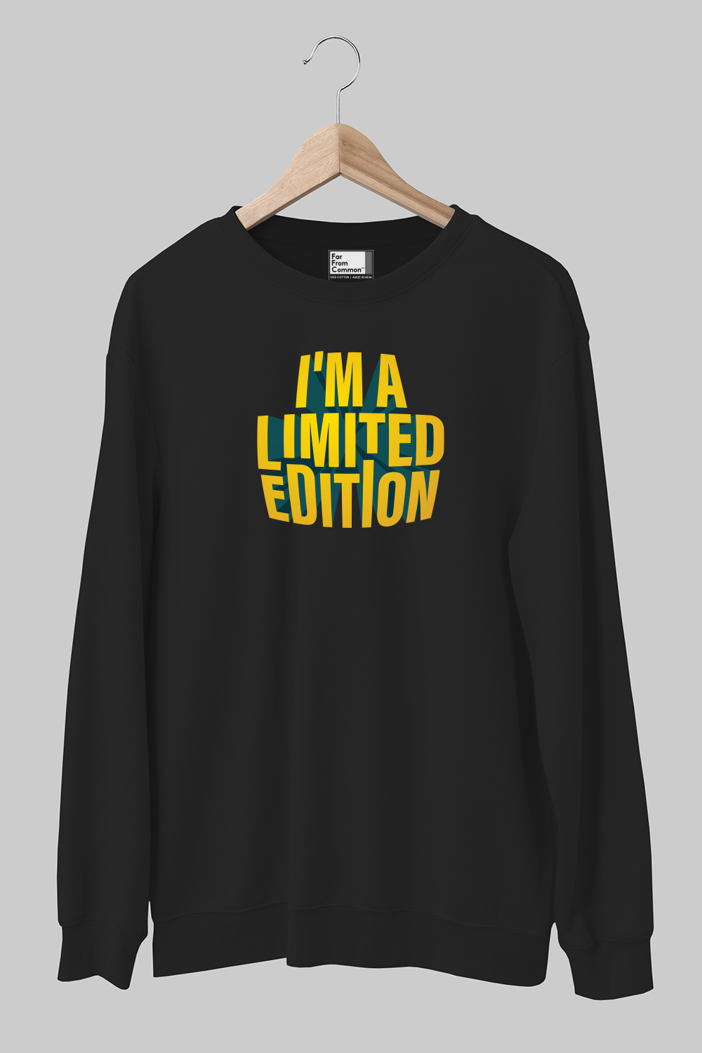 Limited Edition Black Sweatshirt
