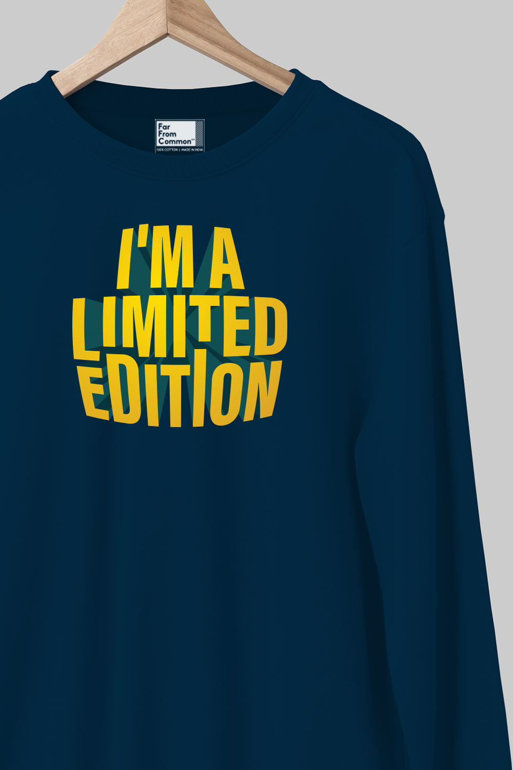 Limited Edition Navy Blue Sweatshirt