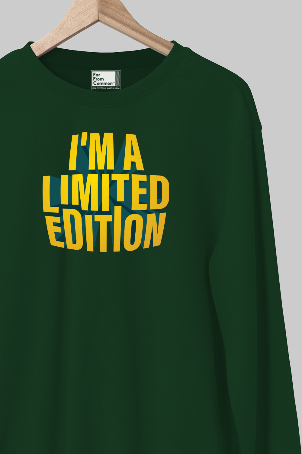 Limited Edition Olive Green Sweatshirt