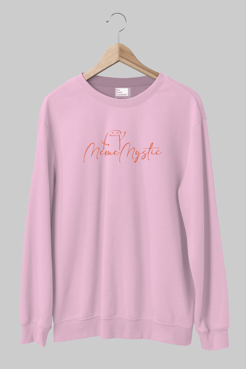 Meme Mystic Light Pink Sweatshirt