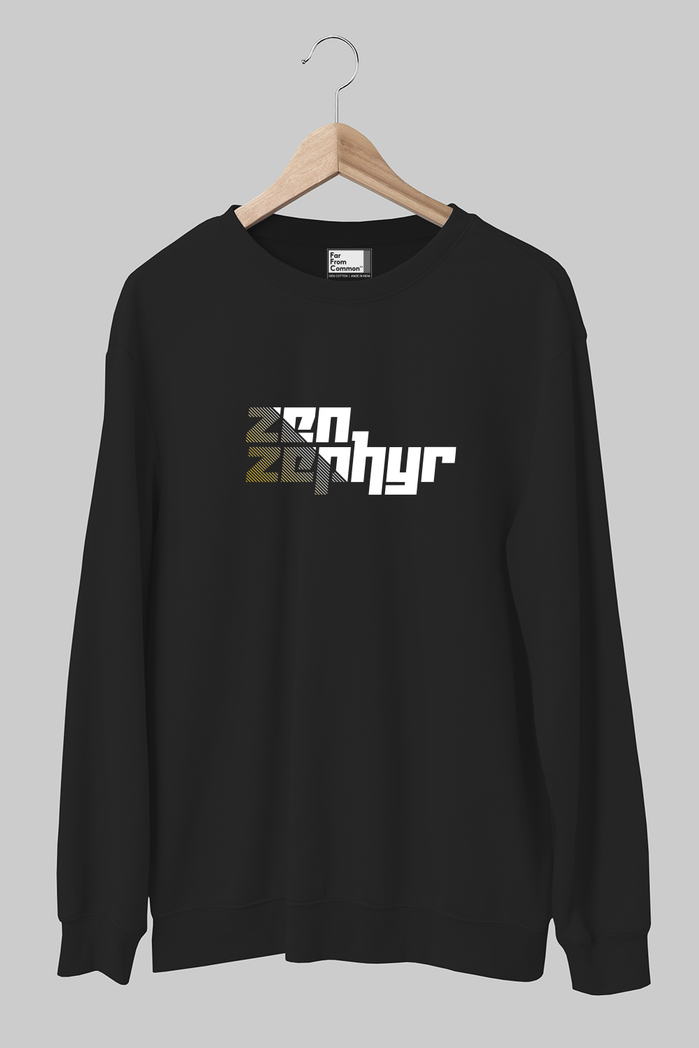 Zen Zephyr Black Sweatshirt
