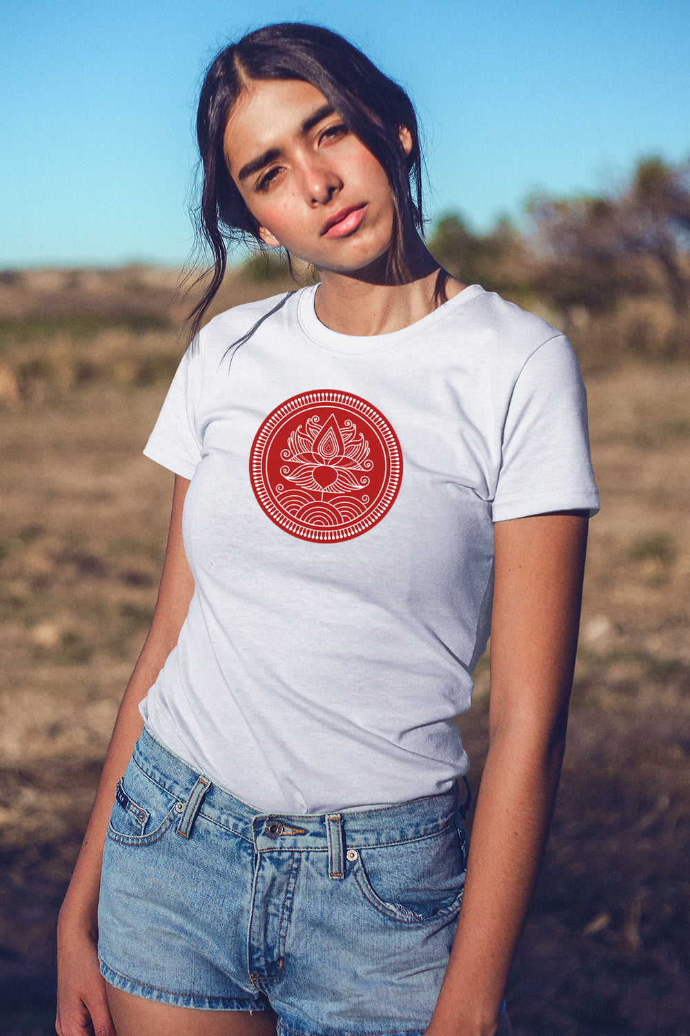 Padma White Unisex T-shirt