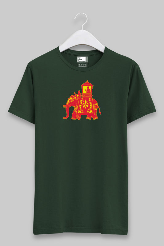 Gajendra Olive Green Unisex T-shirt