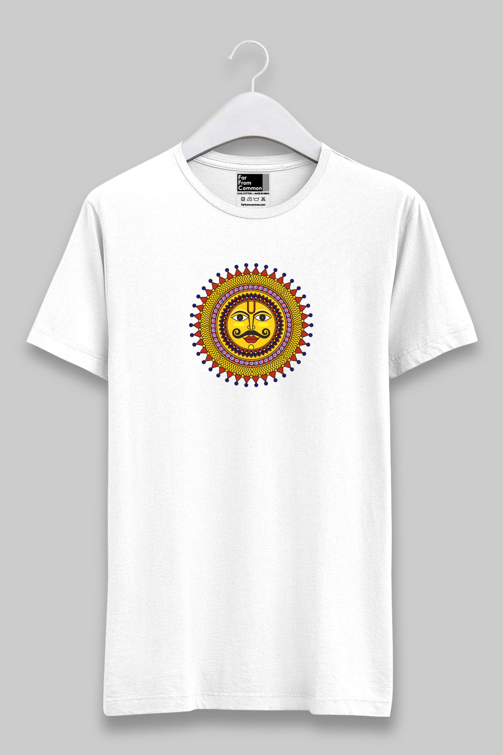 Surya White Unisex T-shirt