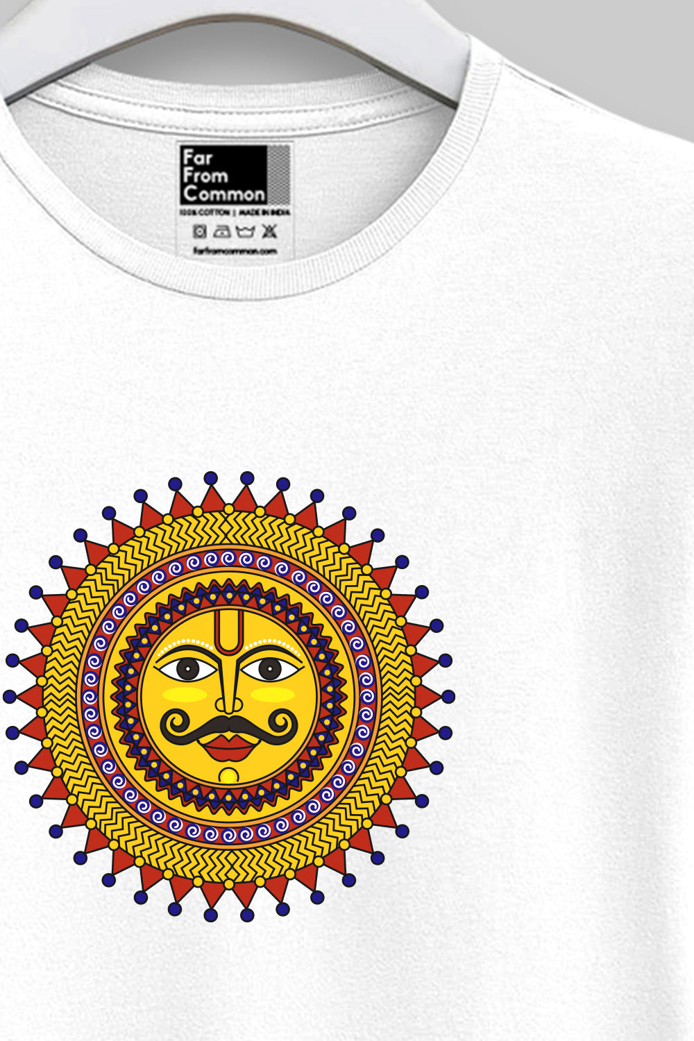 Surya White Unisex T-shirt