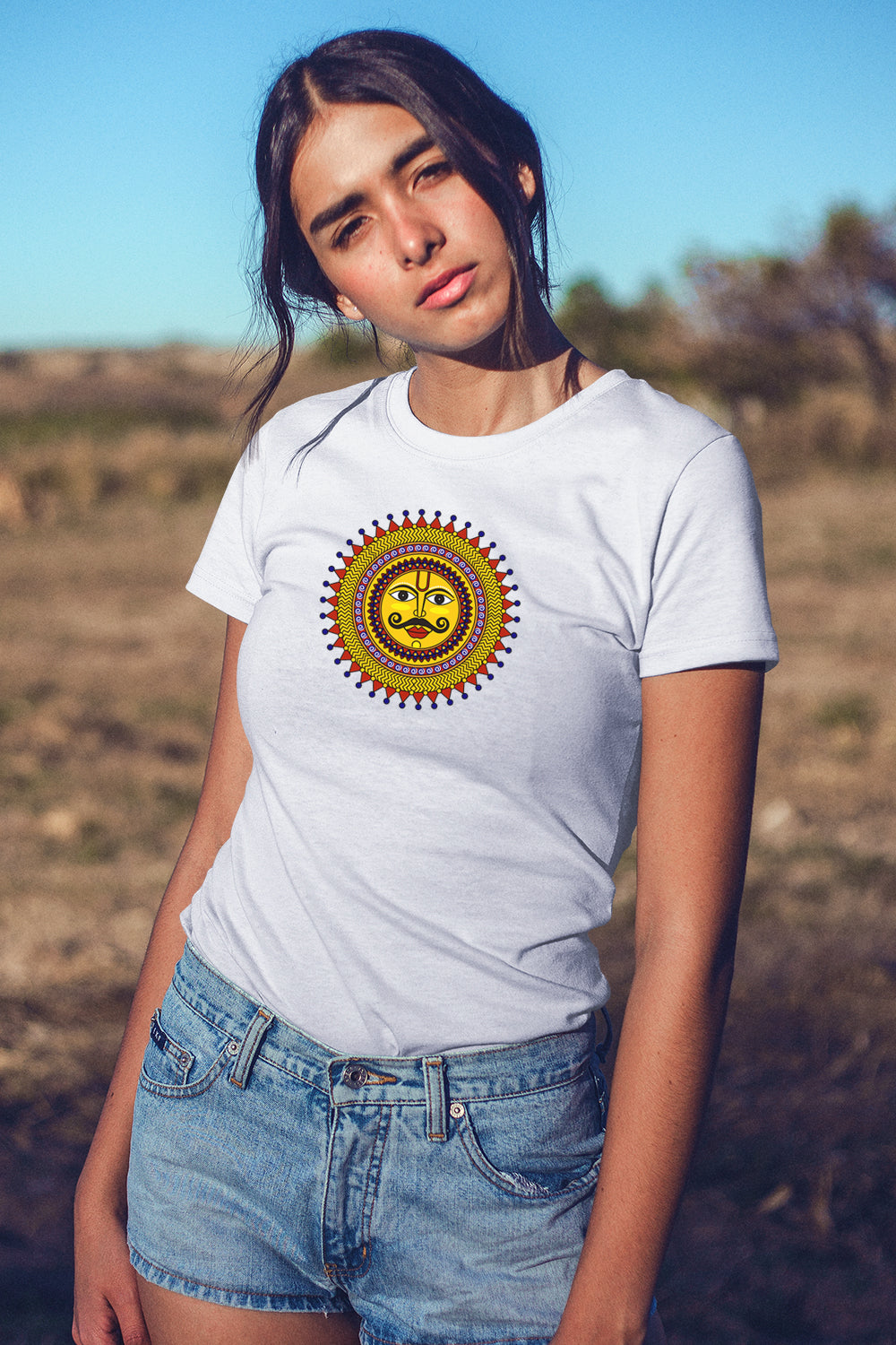 Surya White Unisex T-shirt