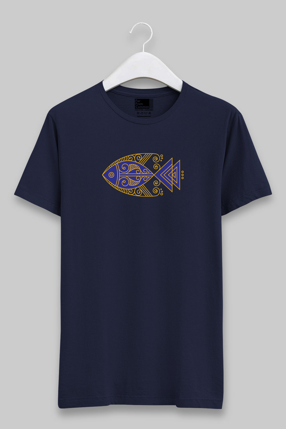 Jhasha Navy Blue Unisex T-shirt