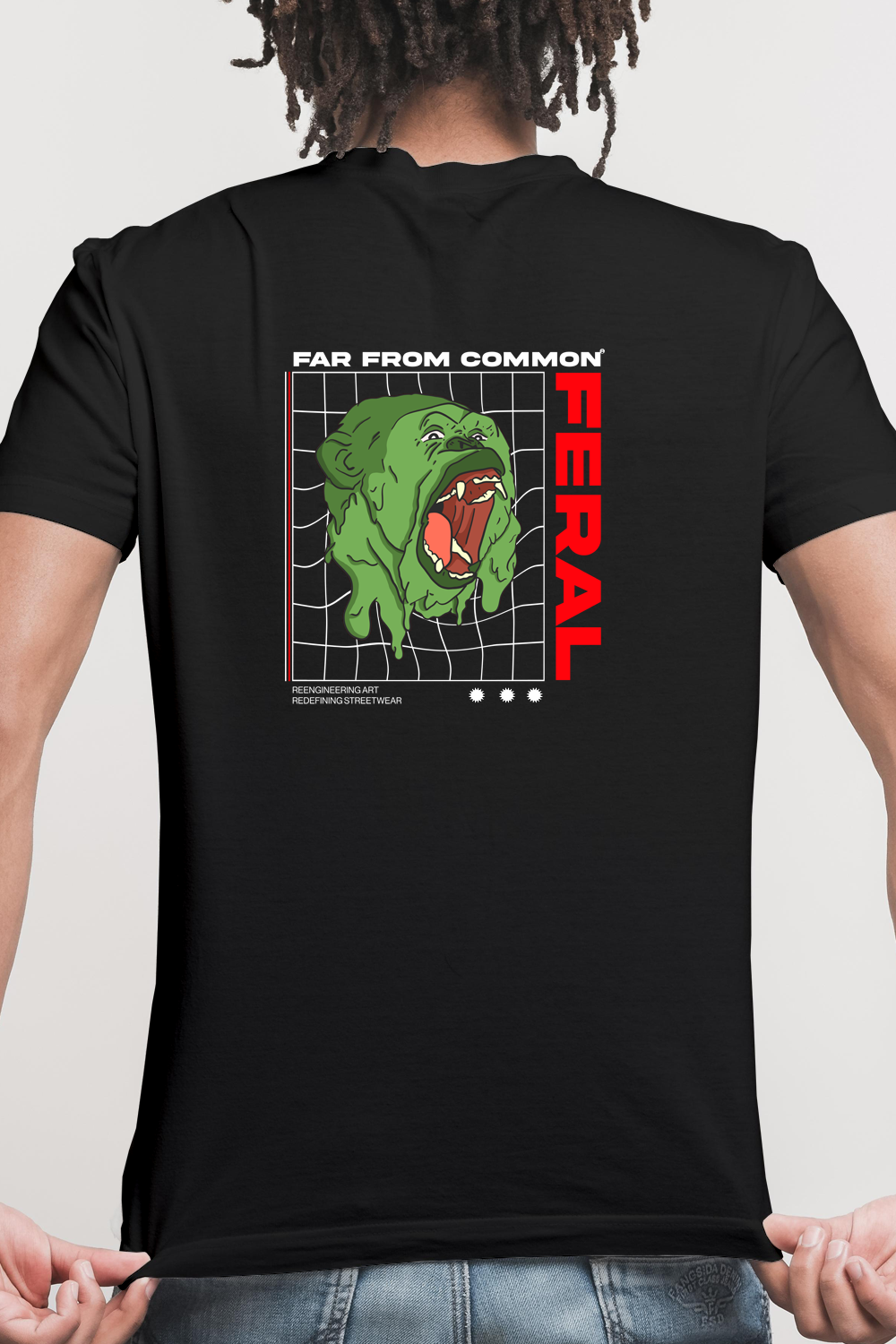 Feral Black Unisex T-shirt