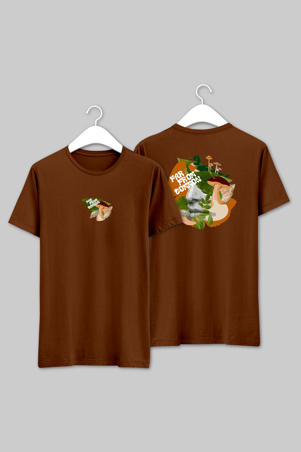 FusionFrenzy Coffee Brown Unisex T-shirt