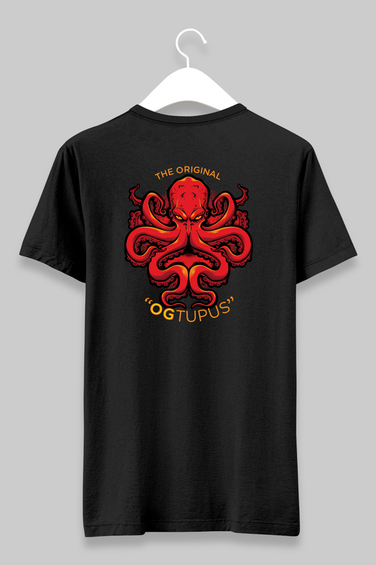 OGtupus Black Unisex T-shirt