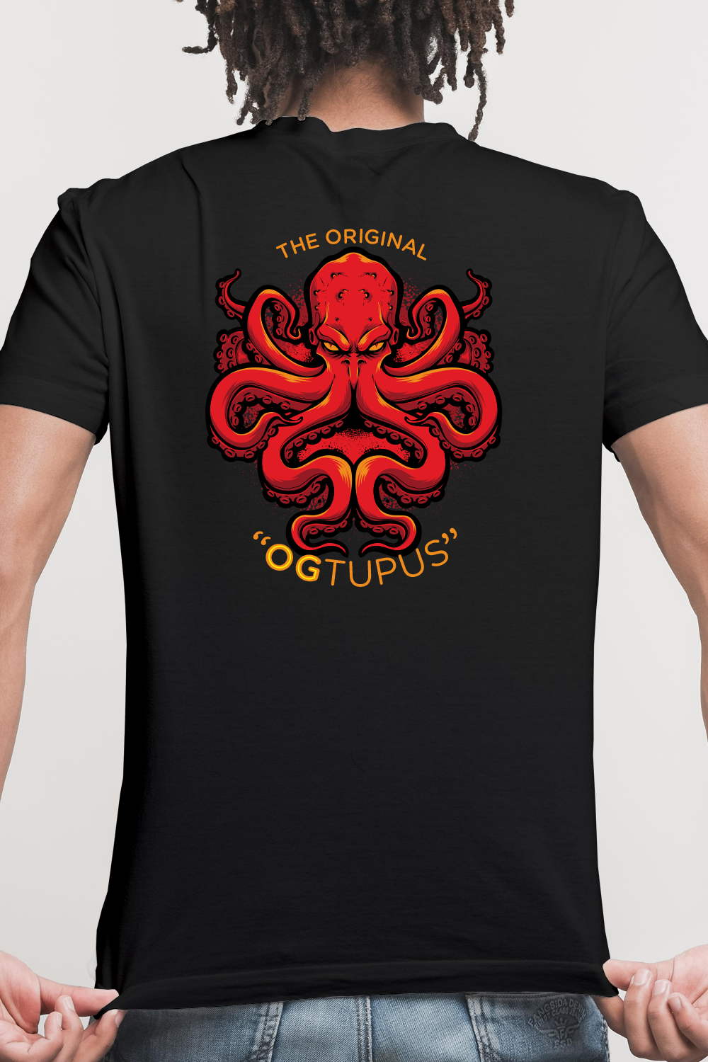OGtupus Black Unisex T-shirt