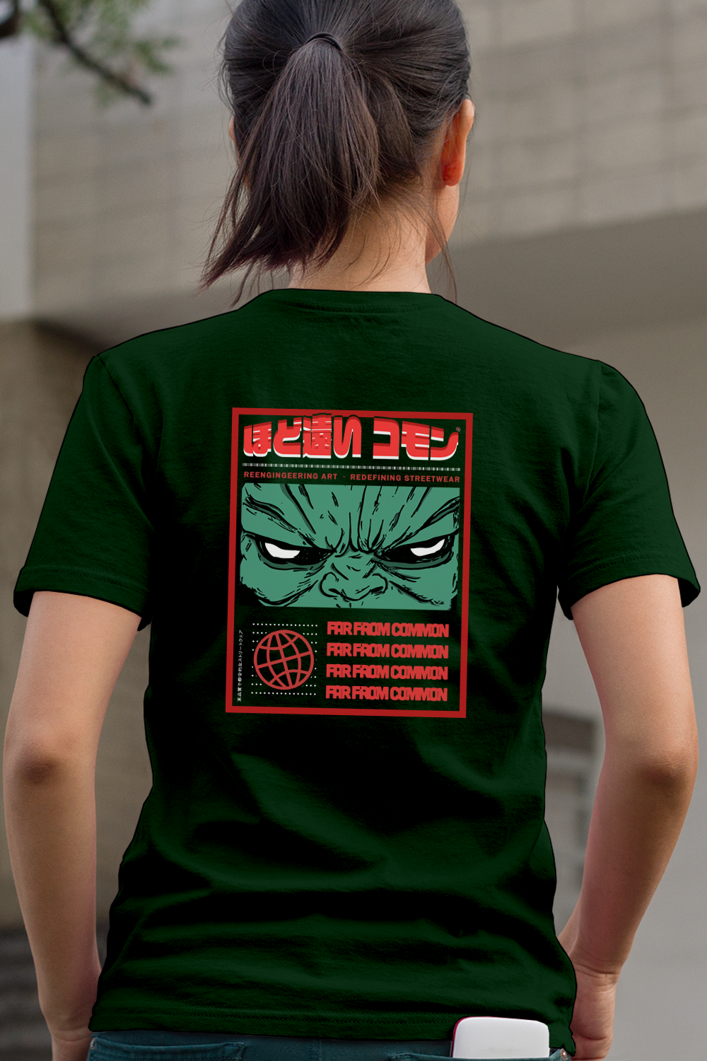 Green Menace Olive Green Unisex T-shirt