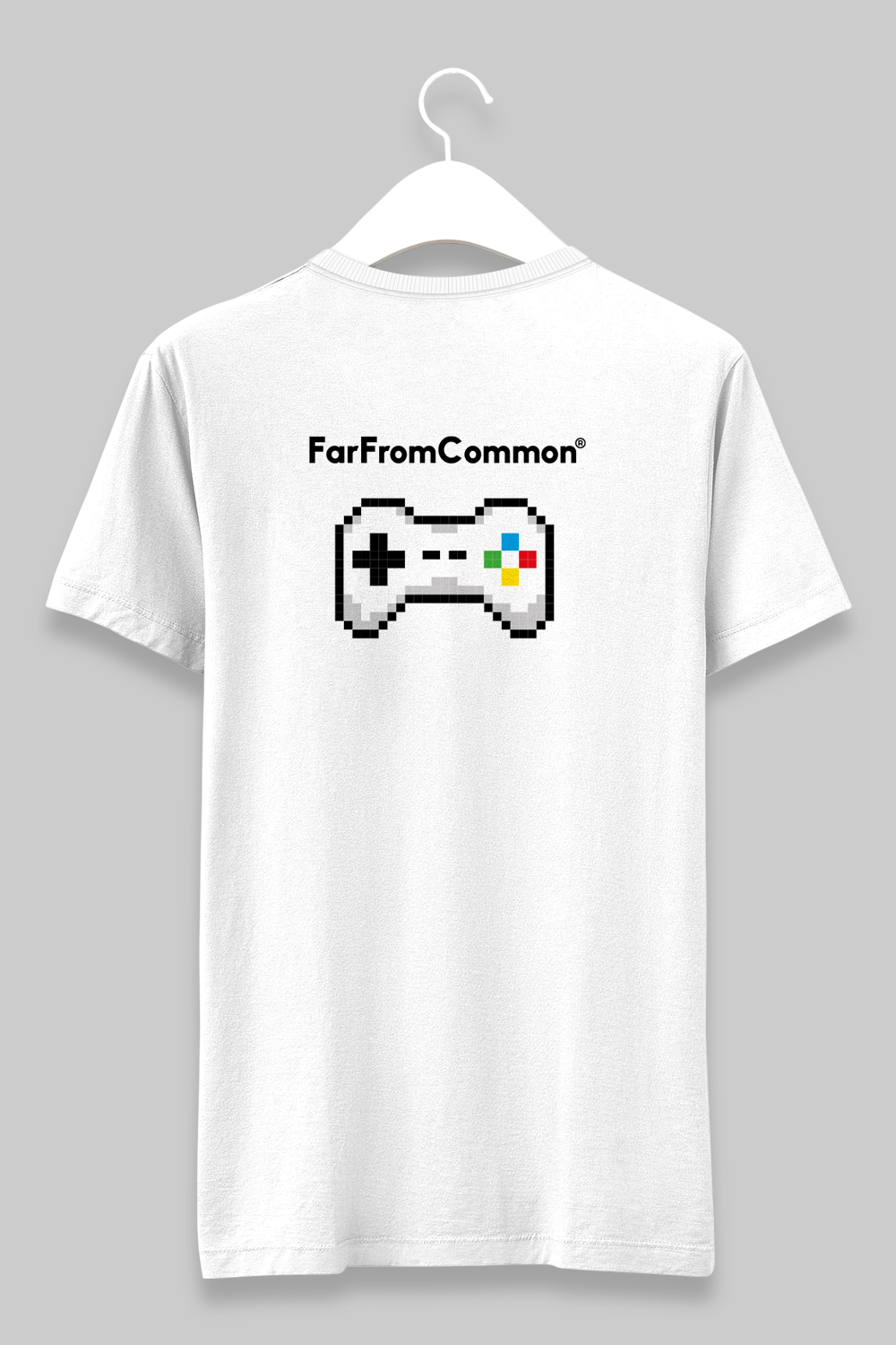 Pixel Controller White Unisex T-shirt