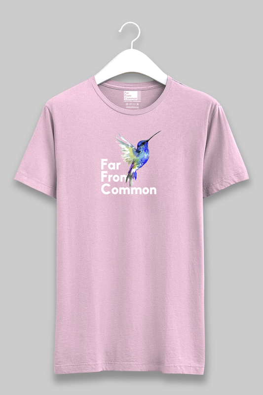 Hummingbird Unisex Light Pink T-shirt