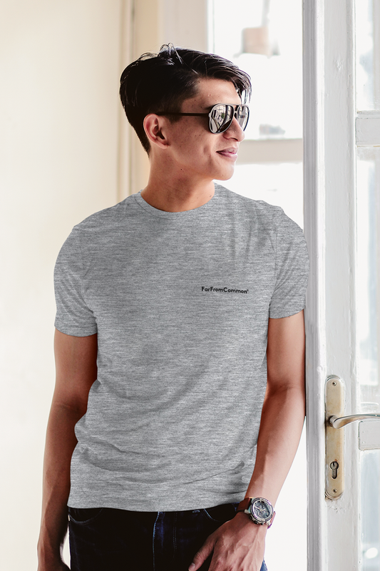 Unisex Basics T-shirt Melange Grey