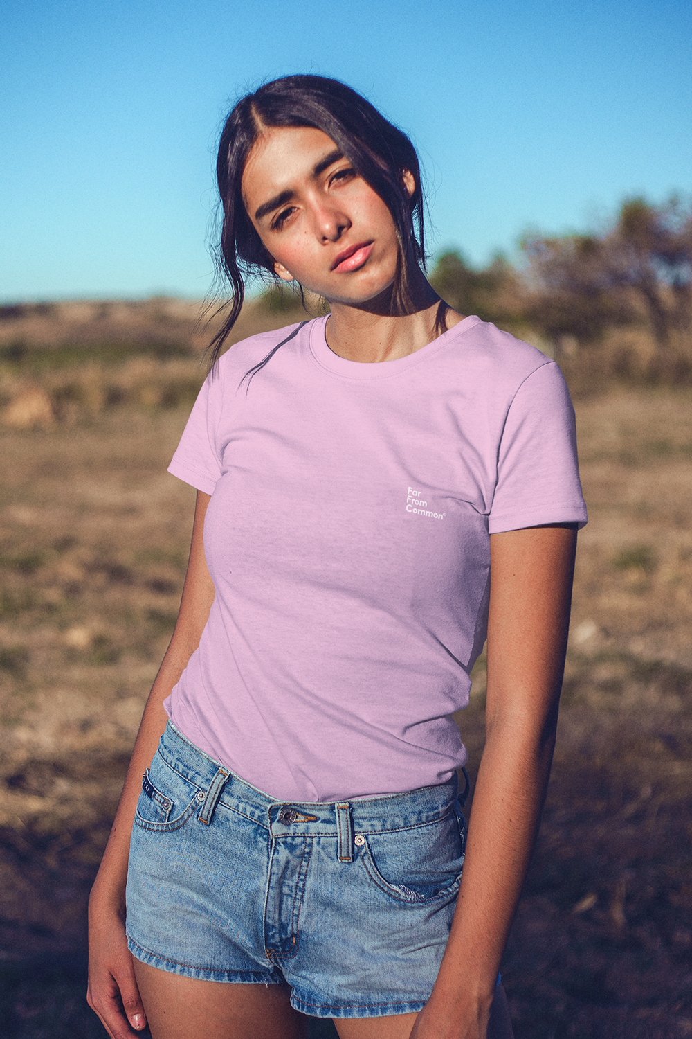 Unisex Basics T-shirt Light Pink