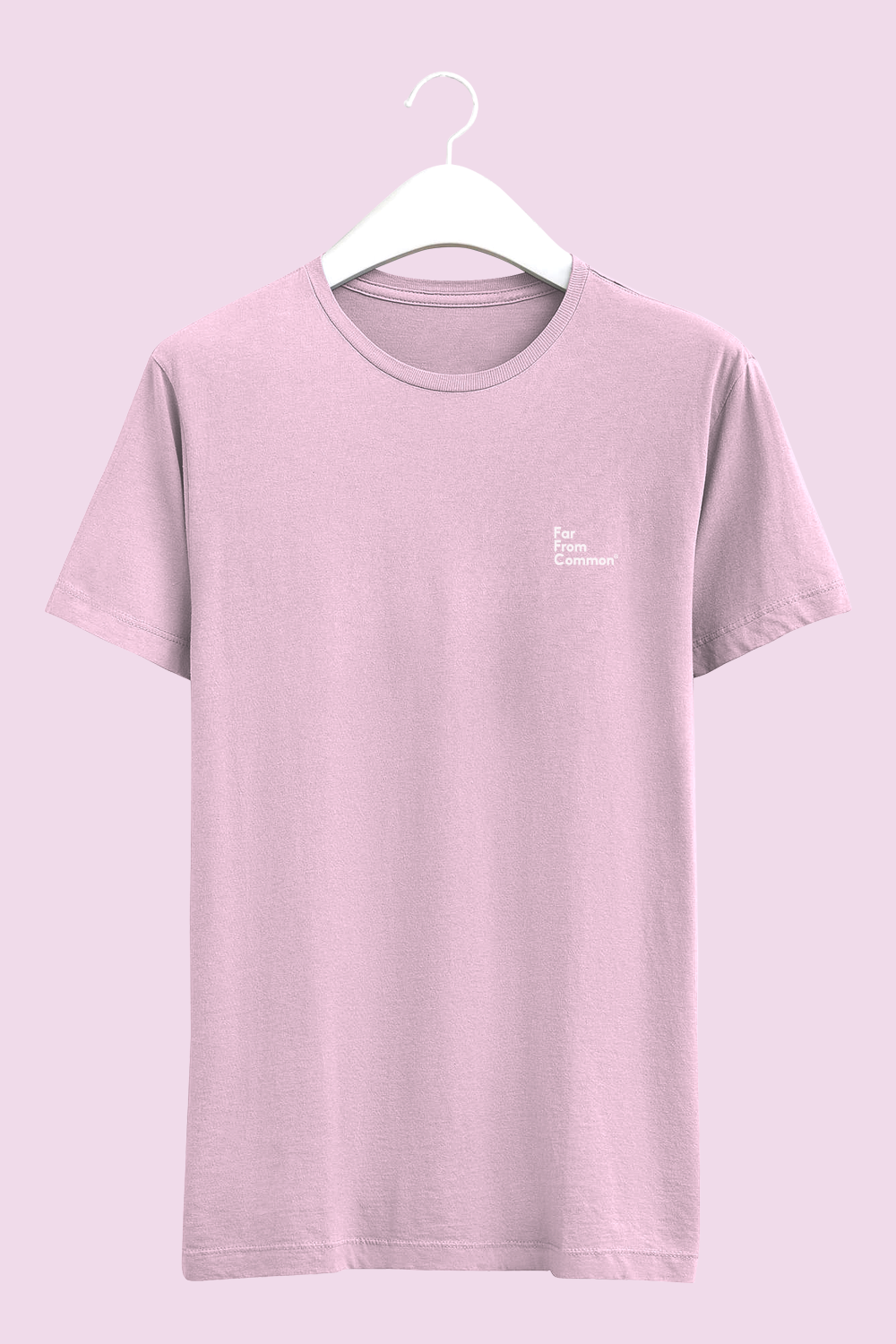 Unisex Basics T-shirt Light Pink