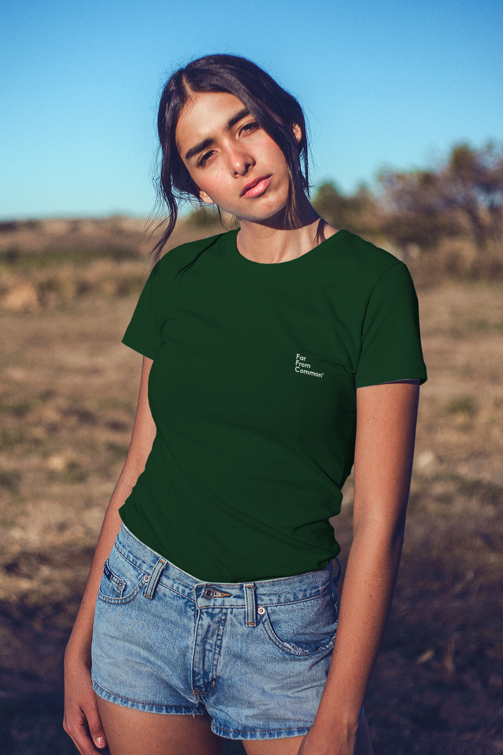 Unisex Basics T-shirt Olive Green
